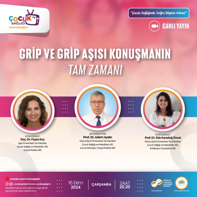 GRİP VE GRİP AŞISI KONUŞMANIN TAM ZAMANI